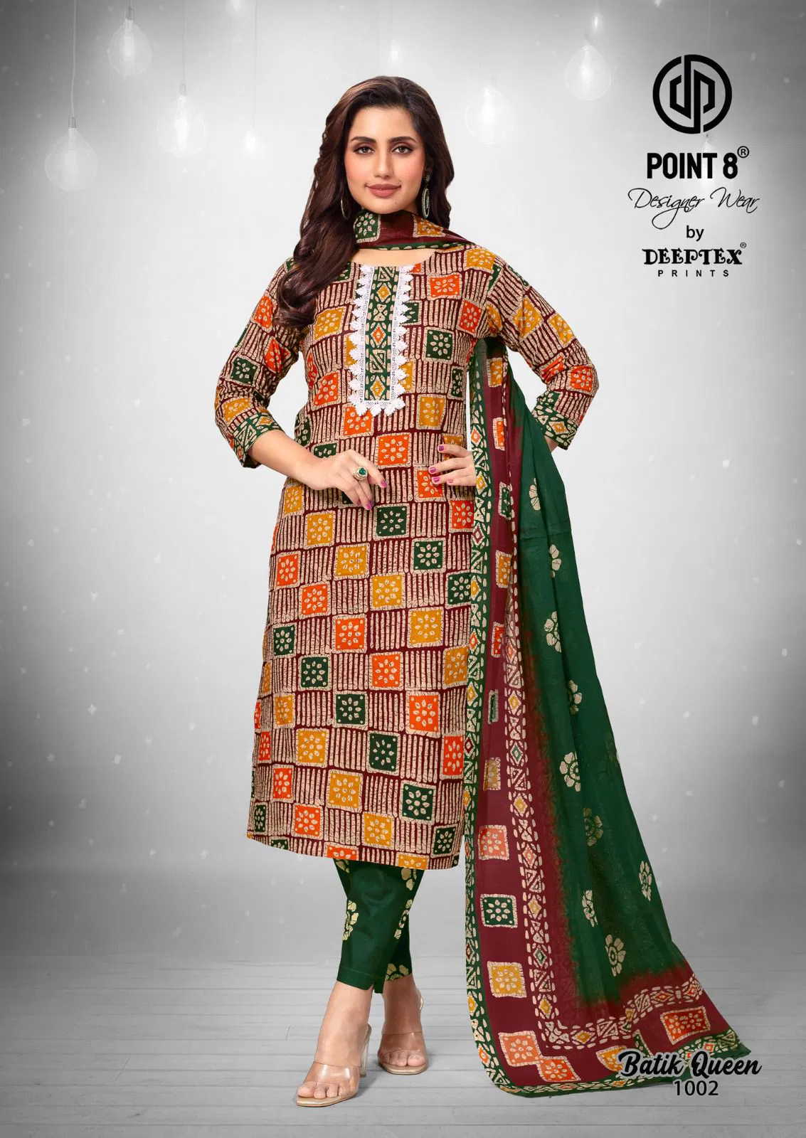 Batik Queen Vol 1 By Deeptex Cotton Kurti Bottom With Dupatta Suppliers In India